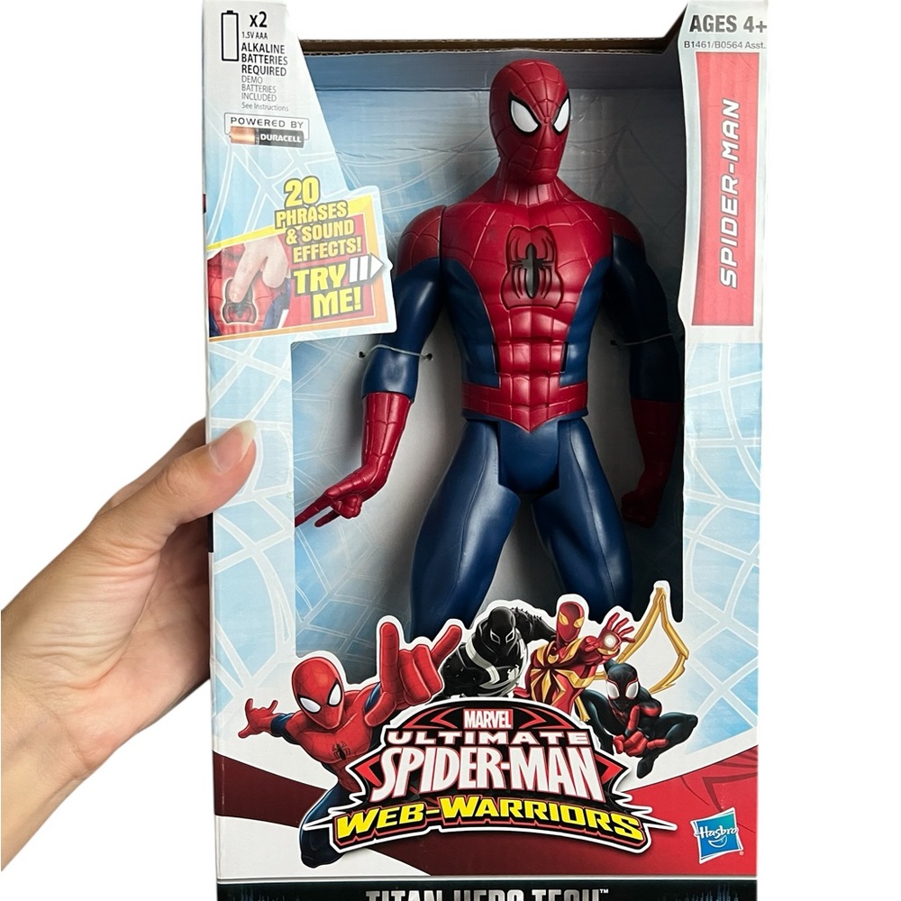 Hasbro Spider-Man Action Figure Red and Blue
